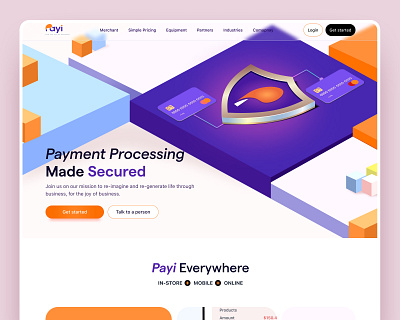 Payment Service Provider: POS Solution Website ai app design artificial intelligence b2b c2c clean design ebanking ewallet finance fintech landing page minimal online banking pos saas startup ui ux design web design website