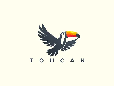 Toucan Logo bird logo black bird logo branding fire bird loo graphic design illustration logo toucan toucan logo toucan logo vector toucan vector loho toucans toucans logo toucans logo design