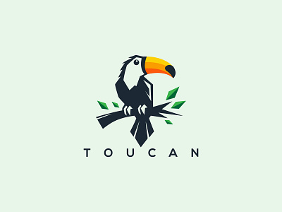 Toucan Logo bird bird logo black bird black bird logo branding design game graphic design illustration logo strong top toucan top toucan logo toucan toucan logo toucans toucans logo ui ux vector