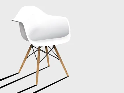 Eames #1 eames eames chair illustration