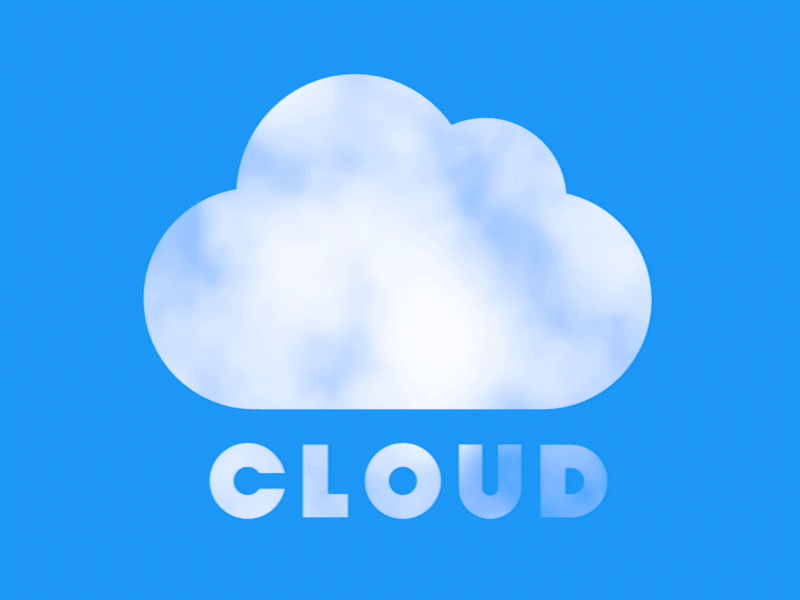 Cloud apple applemotion design motion photoshop