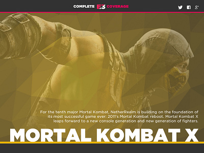 E3 Cover Images e3 mortalkombatx polygon