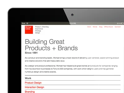 site relaunch clean design helvetica italian modern minimalist portfolio site swiss website