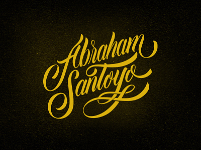 Abraham Santoyo custom type handlettering lettering logo photo photographer type typography