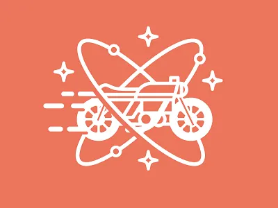 Motorcycle illustration logo