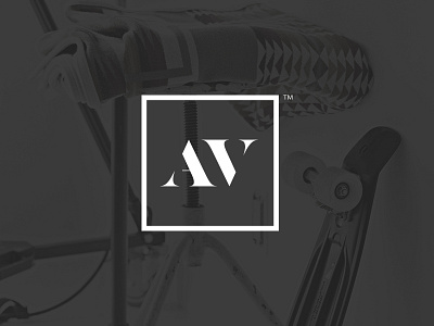AV branding fashion lifestyle logo