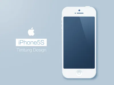 iPhone 5S apple button clean graph icon interface ios iphone iphone 5s light metro ui