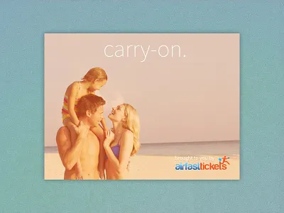 AirFasttickets - ad Campaign advertising airfasttickets banners blue campaign concept orange travel