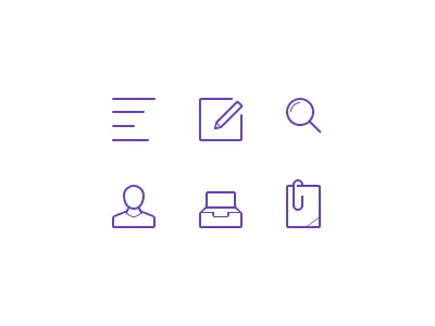 Portfolio site iOS Icons flat icons pixel ui ux