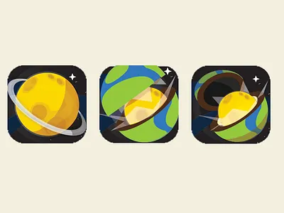 Space game icon research ios quest space wip