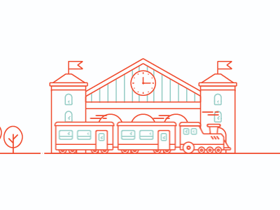 Train journey train train icon train station vector icon