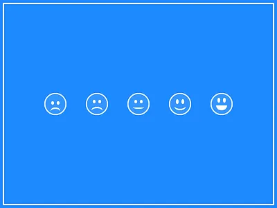 Face Rating icon rate rating smile star