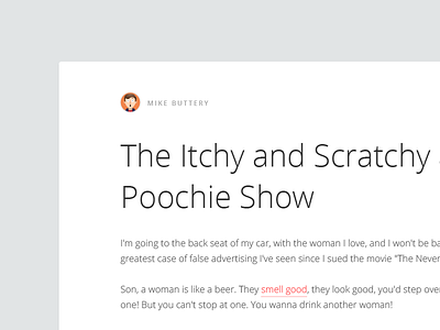 Eston - Author Details anchor author ghost illustrator mikedidthis open sans responsive theme title tumblr