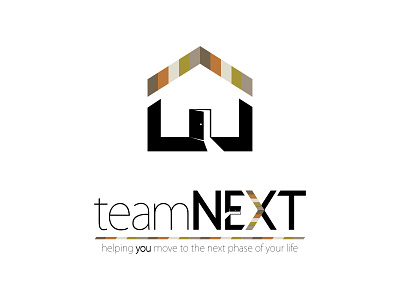 teamNext • Real Estate branding business circle identity local logo logotype minimal real estate realtor simple whitespace