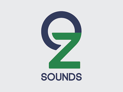 Oz Sounds concept identity illustrator logo oz sound sounds