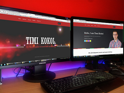 New portfolio - launch design freelancer portfolio timi kokol