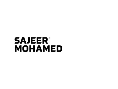 Personal Logotype branding brandmark logo mohamed name promotion sajeer self typeface typo