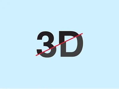 3D 3d logo
