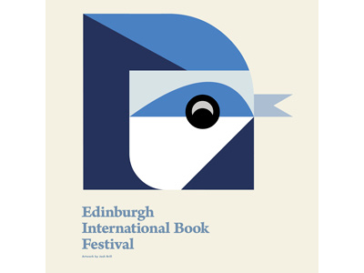 Edinburgh International Book Festival Tote bag concept artwork bag bird book brill concept design edinburgh festival illustration international josh