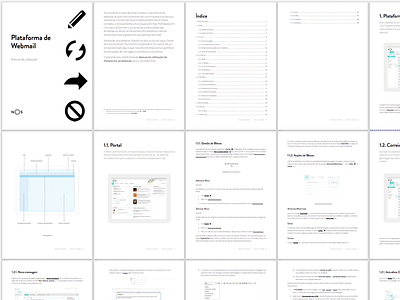 General layout for userguide pages composition copywrite layout manual page teamwork