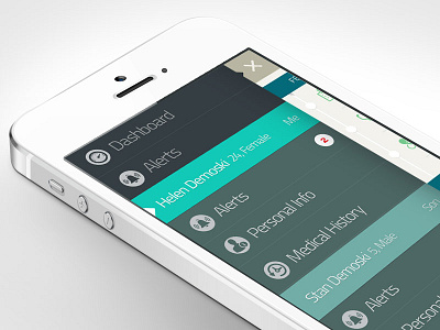 Medical app application design ios ui