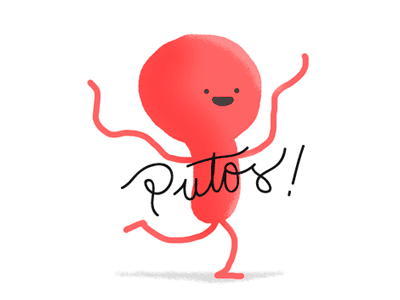 Dancing animation cartoon design gif illustration