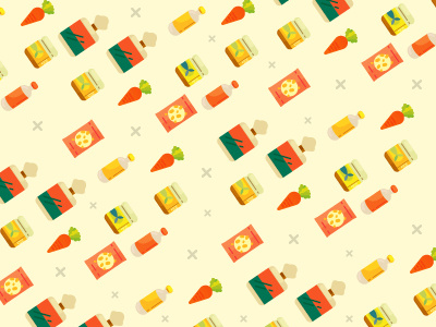 Grocery Wallpaper grocery illustration pattern vector wallpaper