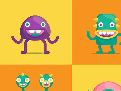 100 creatures creatures illustration memory monsters