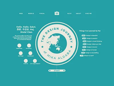 Design Journey portfolio