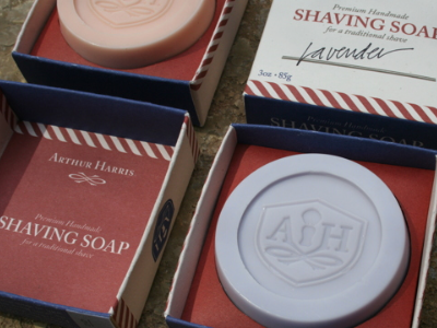 Arthur Harris shaving soap brush packaging shave shop soap wet shaving