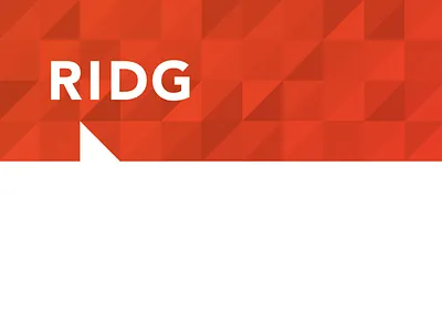 RIDG Letterhead Detail branding geometric letterhead mega mega inc pattern postcard print stationary