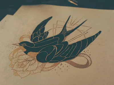 Soul Keeper black black flag clothing flag gold golden keeper soul tattoo tshirt