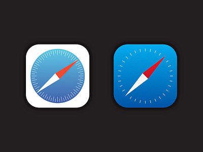 Safari App Icon • Redesign cydia fix icon icons ios ios 8 redesign redo refine safari subtle theme