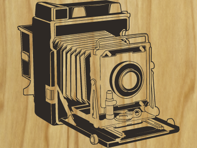 Vintagecamera adobe illustrator