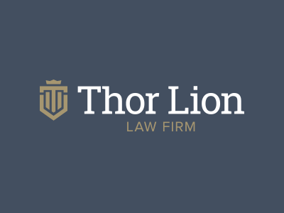 Thor Lion Logo Concept 2 branding design flat law logo vector