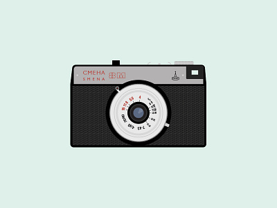 My girlfriend's Smena camera photography smena