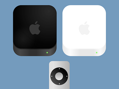 Apple TV apple debut dribbble invite tv