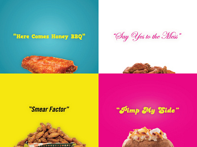Reality Food Campaign Concept advertising concept copy writing food fpo print ad wings