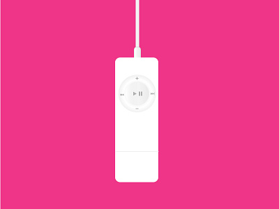 Old Good Shuffle ipod mp3 player shuffle vector