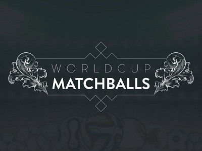 World Cup Match Balls identity logo ui website world cup