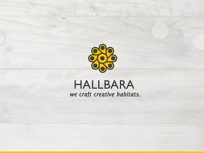 Hallbara Logo WIP brand development identity logo remodeling