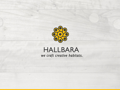 Hallbara Logo WIP brand development identity logo remodeling