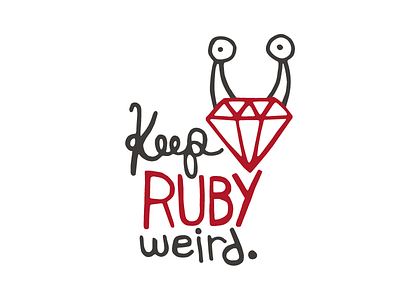 Keep Ruby Weird logo