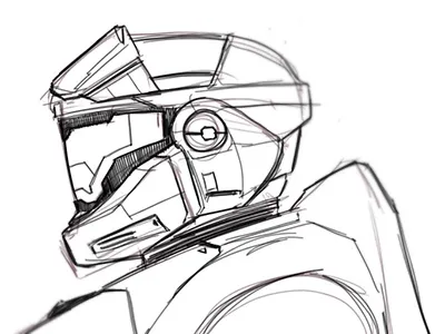 Halo Sketch halo sketch wip
