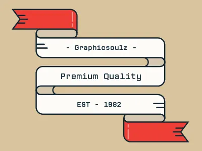 Work In Progress.. ribbon text vector