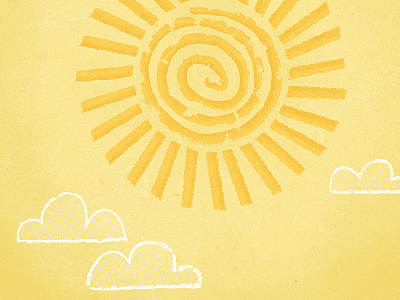 Primitive Sun Final bright illustration minimal nature sun vector warm