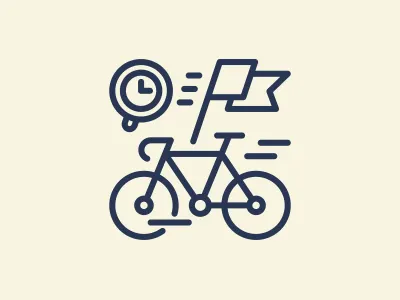 Fitness Gains bike fitness mens health pictogram