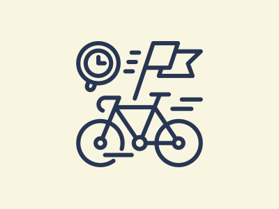 Fitness Gains bike fitness mens health pictogram