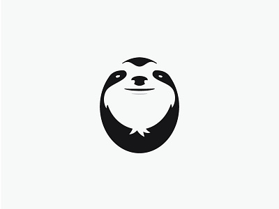 Sloth logo logos mark minimal simple sloth