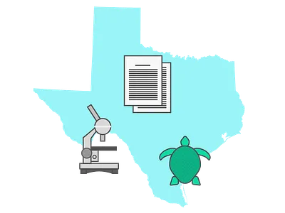 Making Science Work for Texans microscope paperscience texas turtle water